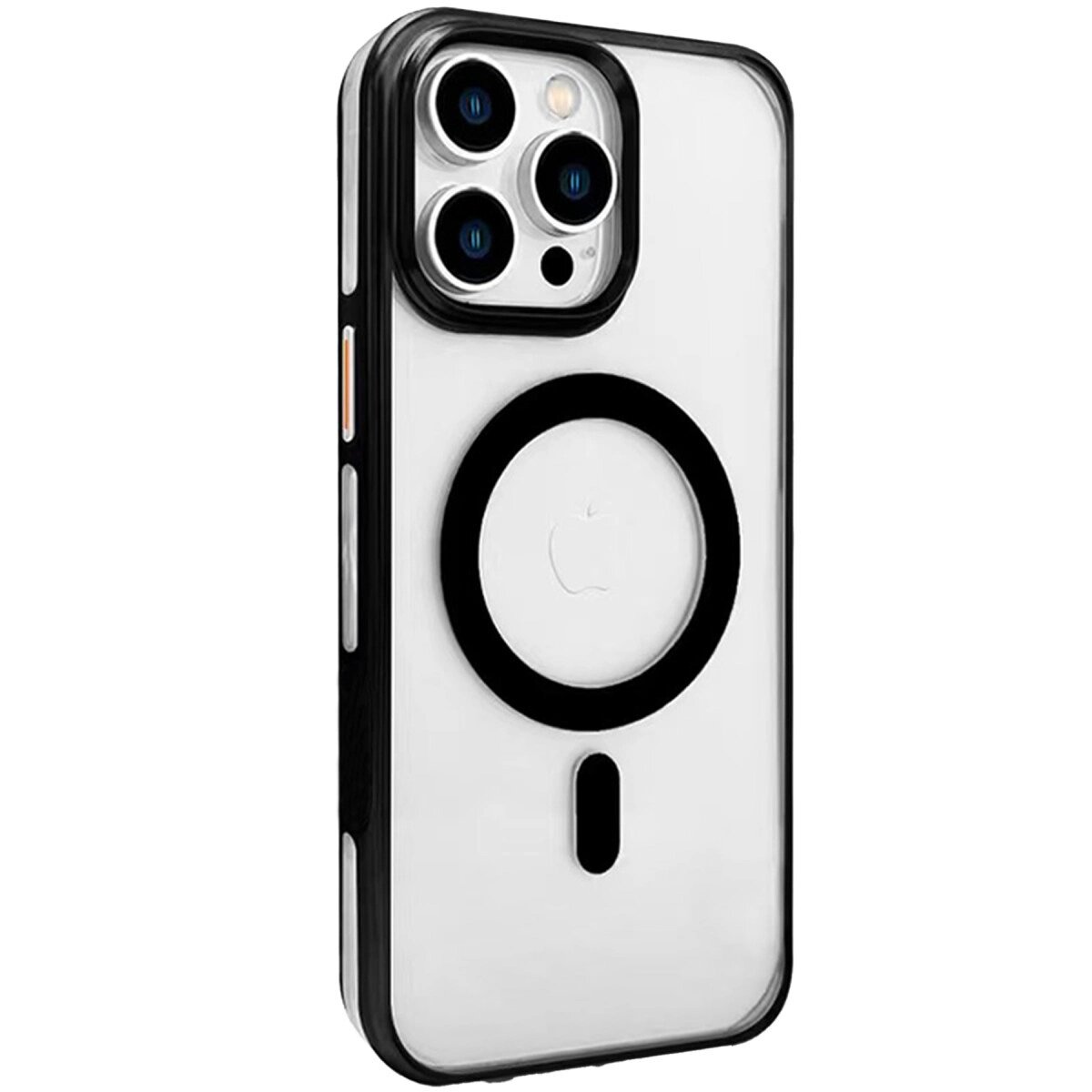 Joko Apple İphone 15 Pro Max Gleam Pc Sert Magsafe Kılıf - Şeffaf-siyah Joko Apple İphone 15 Pro Max Gleam Pc Sert Magsafe Kılıf - Şeffaf-siyah