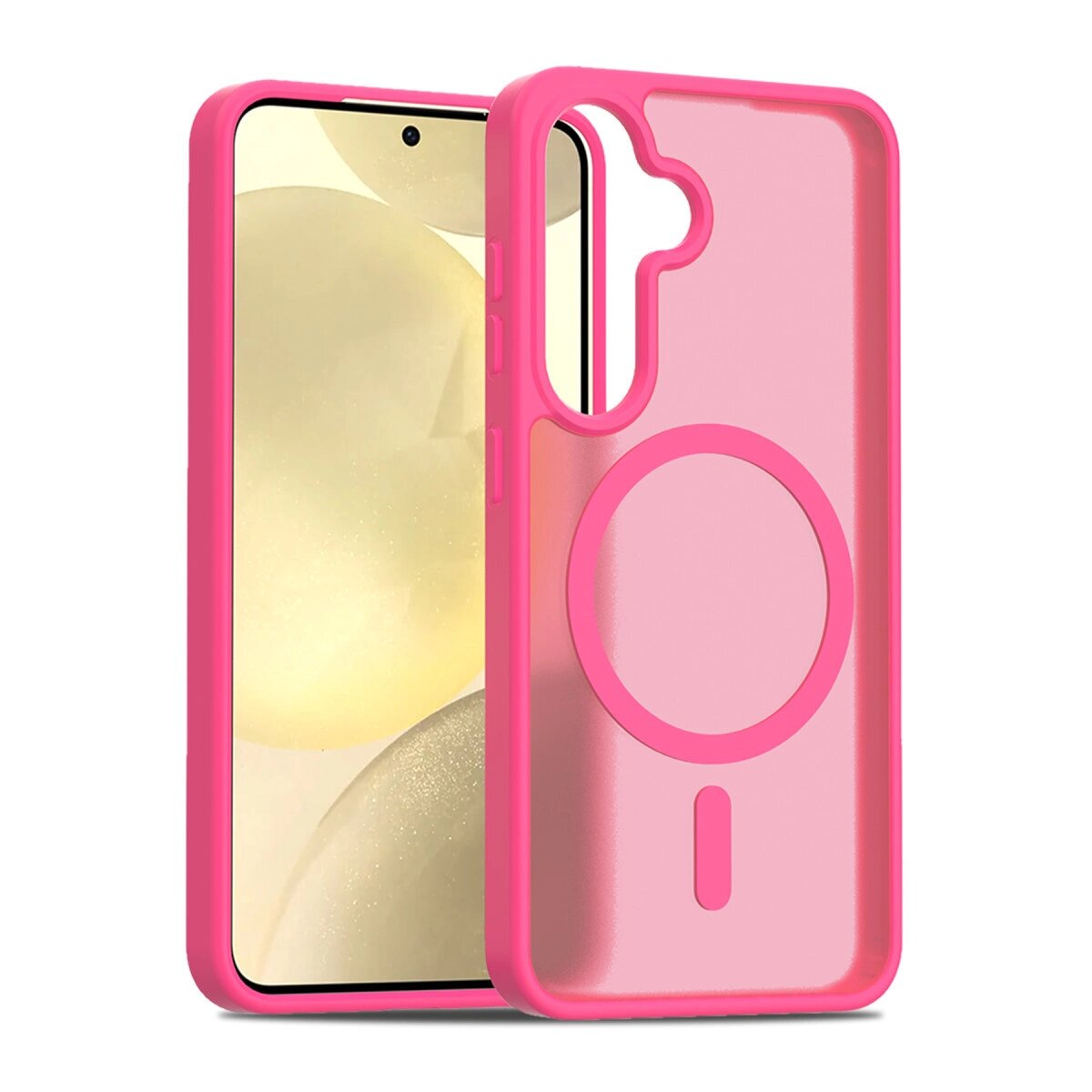 Joko Samsung Galaxy S25 Jota Magsafe Kapak - Rose Joko Samsung Galaxy S25 Jota Magsafe Kapak - Rose