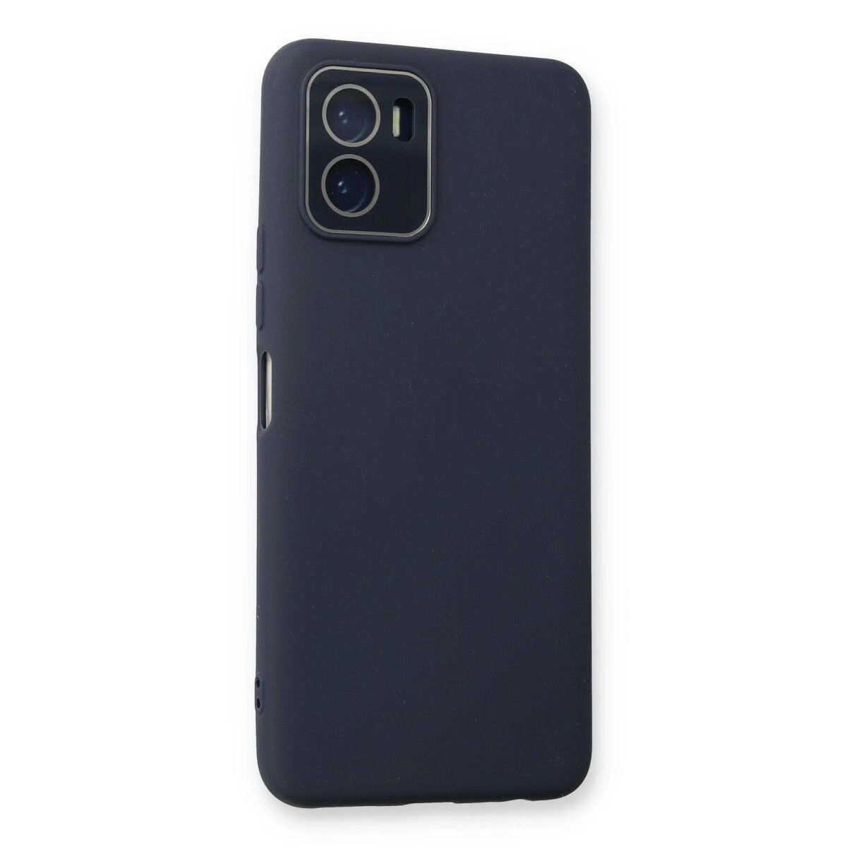 Vivo Y15s Kılıf Lansman Glass Kapak - Lacivert Vivo Y15s Kılıf Lansman Glass Kapak - Lacivert