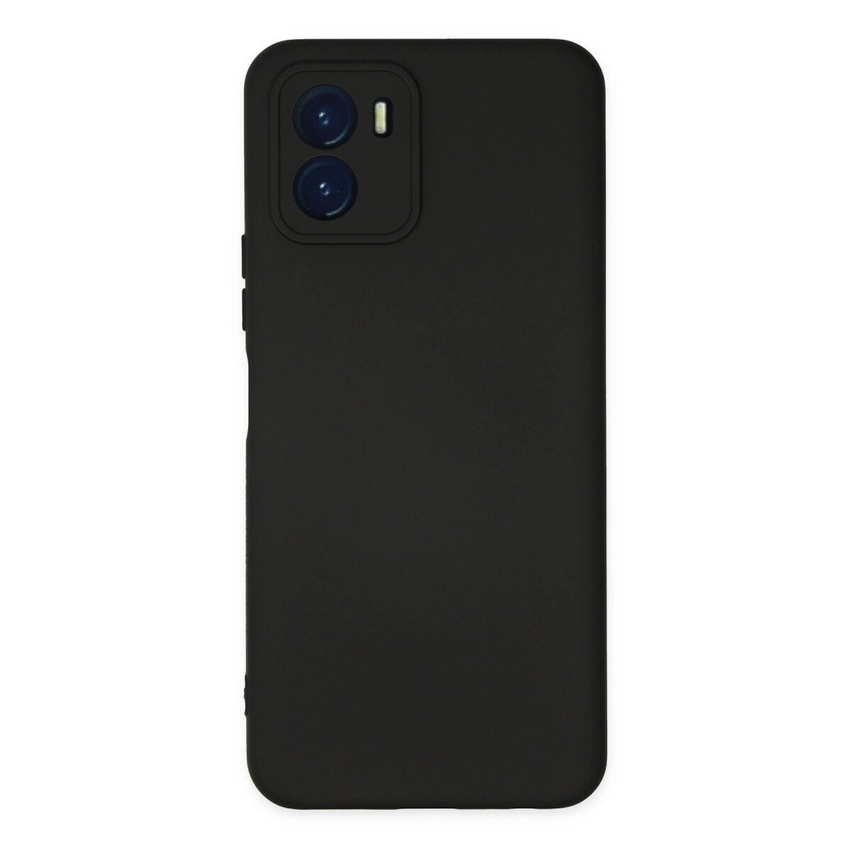 Vivo Y15s Kılıf Nano İçi Kadife Silikon - Siyah