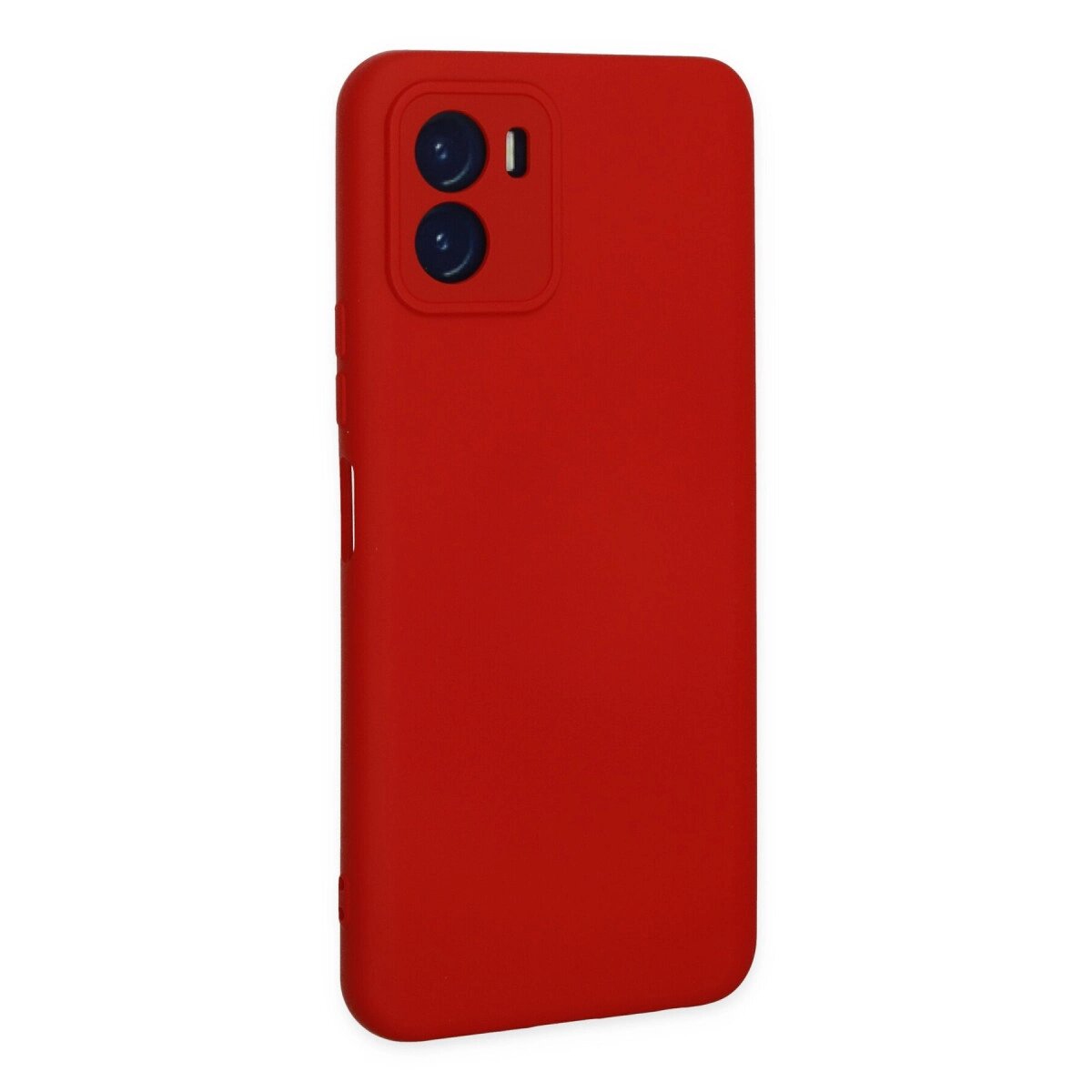 Vivo Y15s Kılıf Nano İçi Kadife Silikon - Kırmızı