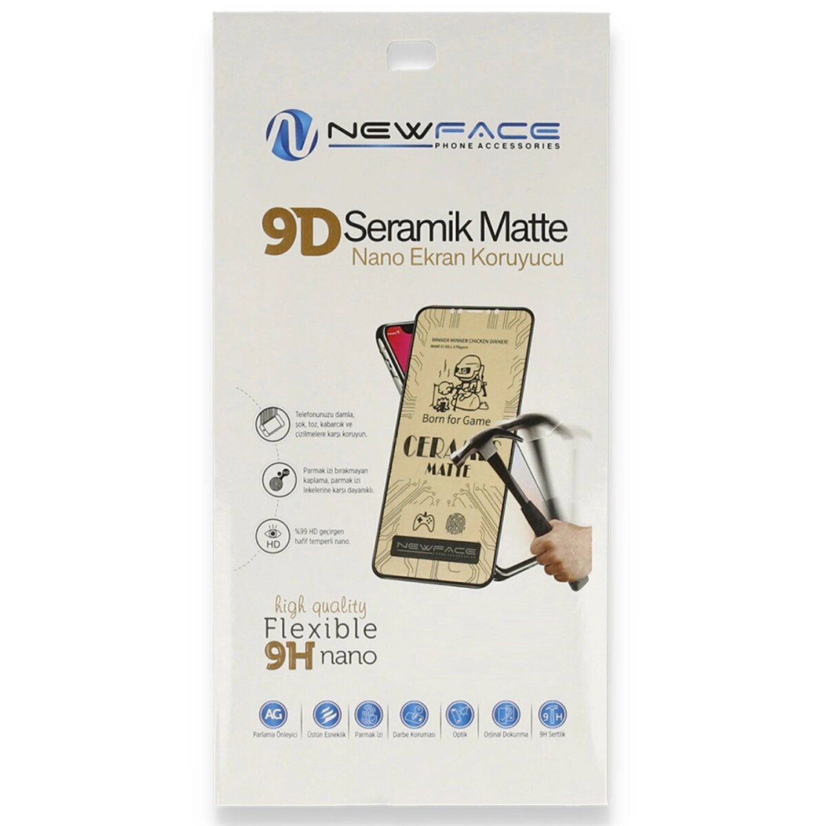 Samsung Galaxy A21 Mat Seramik Nano Ekran Koruyucu