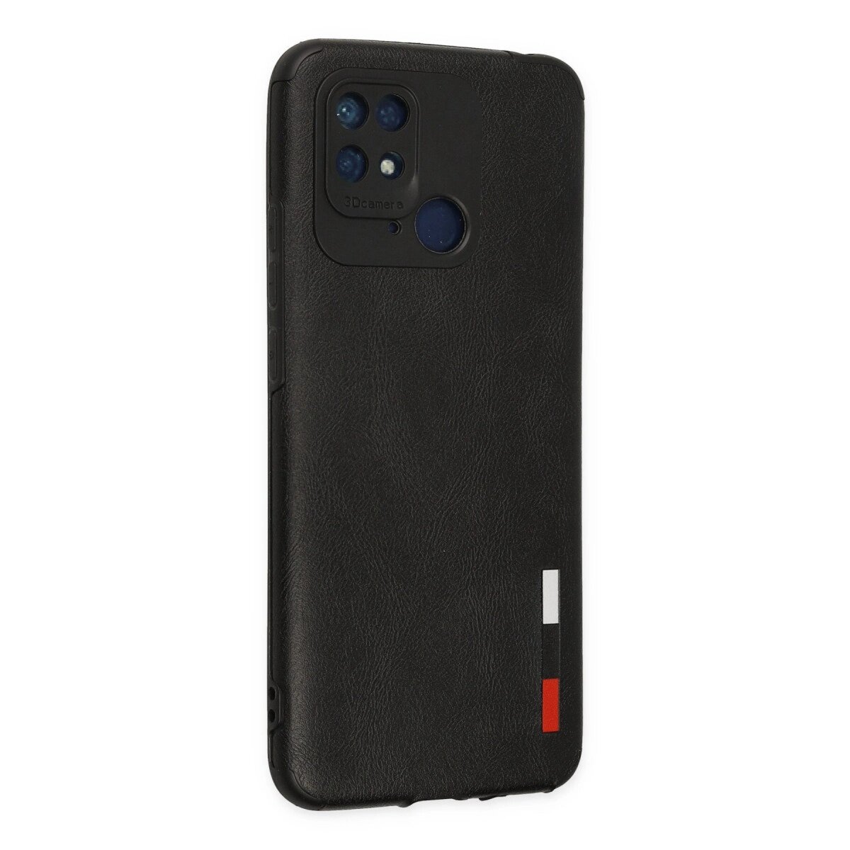 Xiaomi Redmi 10c Kılıf Loop Deri Silikon - Siyah