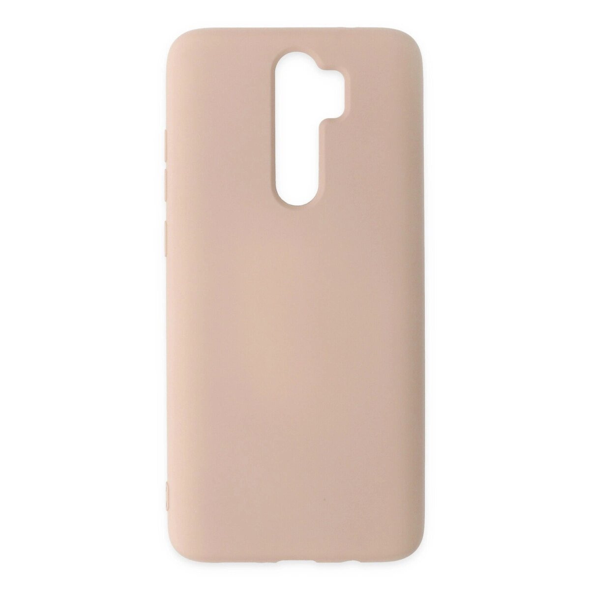 Xiaomi Redmi Note 8 Pro Kılıf Nano İçi Kadife Silikon - Pudra Xiaomi Redmi Note 8 Pro Kılıf Nano İçi Kadife Silikon - Pudra