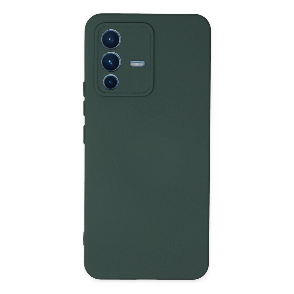 Vivo V23 5g Kılıf Nano İçi Kadife Silikon - Koyu Yeşil Vivo V23 5g Kılıf Nano İçi Kadife Silikon - Koyu Yeşil