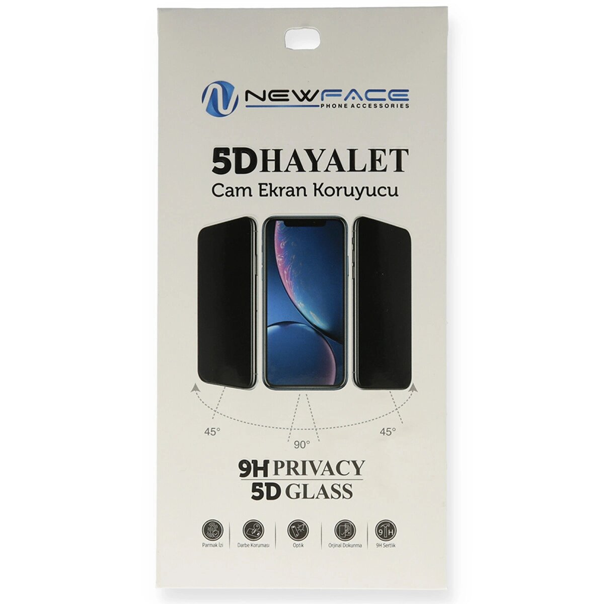 Huawei P Smart 2021 5d Hayalet Cam Ekran Koruyucu