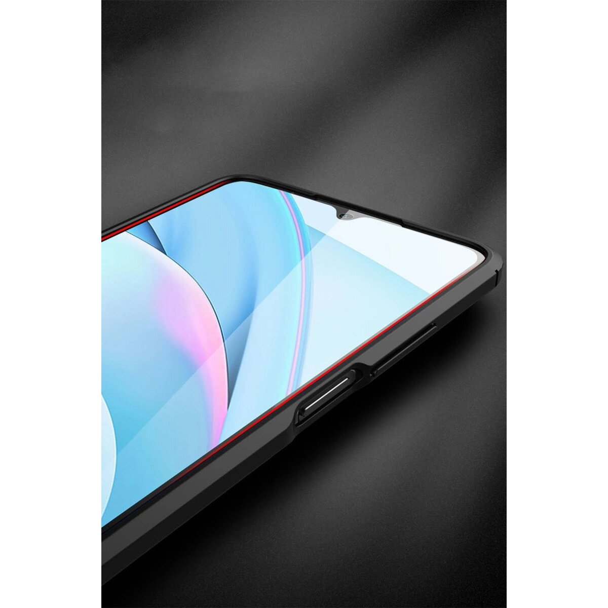 Xiaomi Redmi 9t Kılıf Auto Focus Kapak - Kırmızı Xiaomi Redmi 9t Kılıf Auto Focus Kapak - Kırmızı