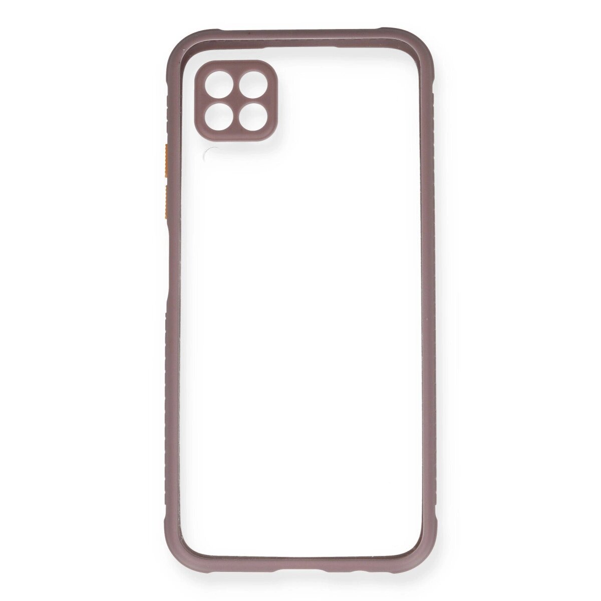 Huawei P40 Lite Kılıf Miami Şeffaf Silikon - Açık Mor Huawei P40 Lite Kılıf Miami Şeffaf Silikon - Açık Mor