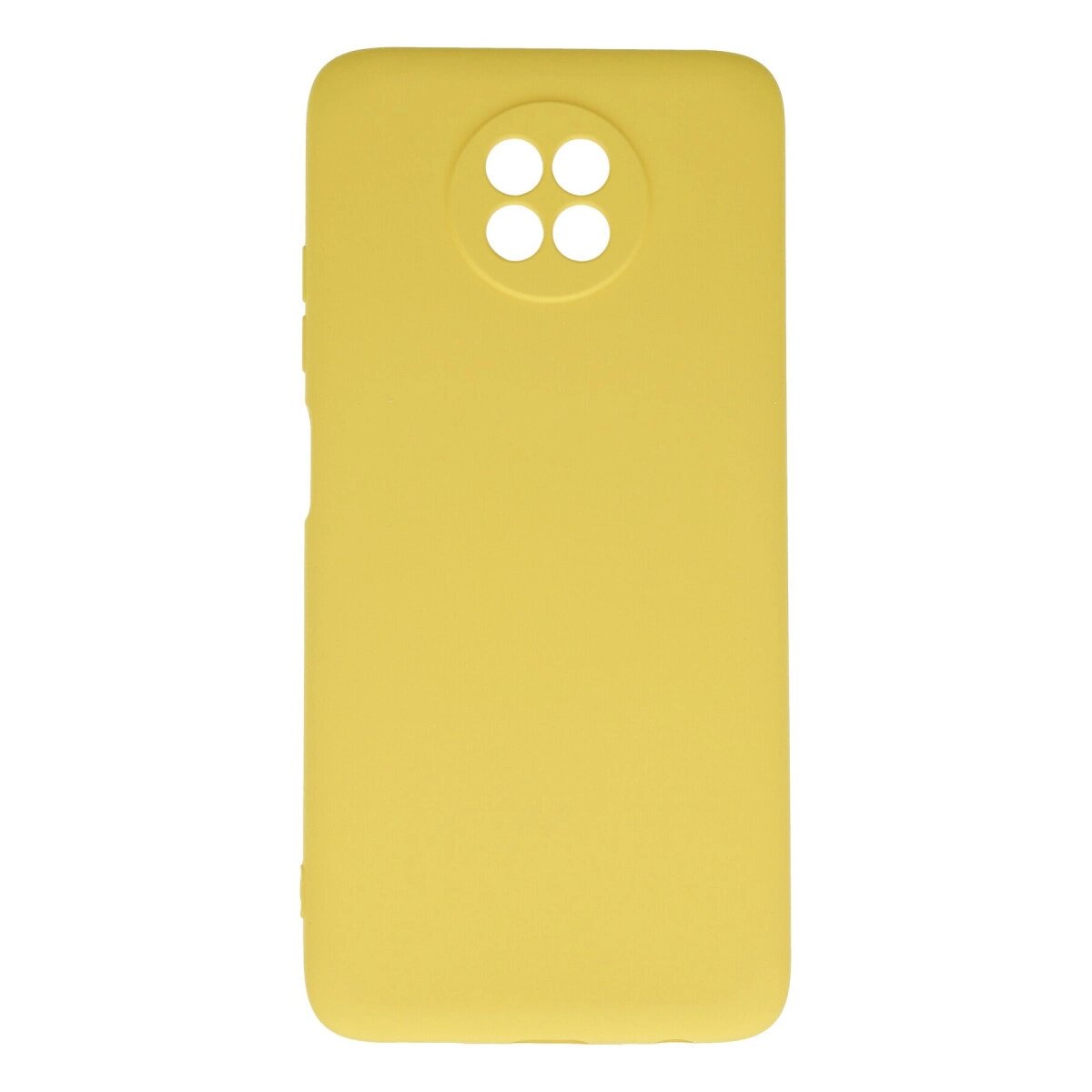Xiaomi Redmi Note 9 5g Kılıf Nano İçi Kadife Silikon - Sarı Xiaomi Redmi Note 9 5g Kılıf Nano İçi Kadife Silikon - Sarı