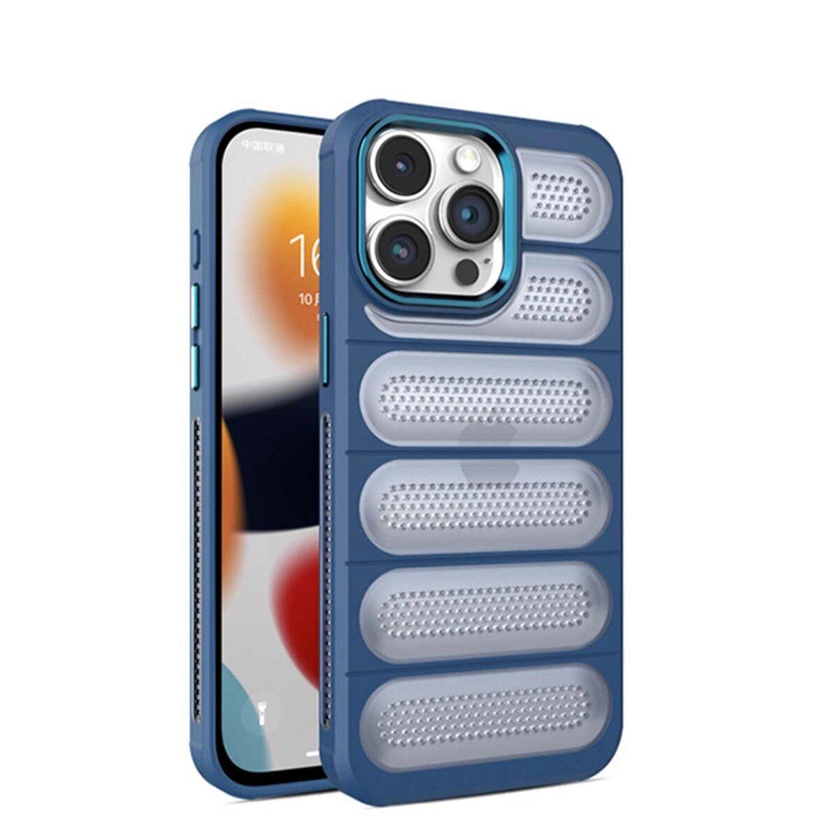 Apple İphone 14 Pro Kılıf Airmax Silikon Kapak - Lacivert Apple İphone 14 Pro Kılıf Airmax Silikon Kapak - Lacivert