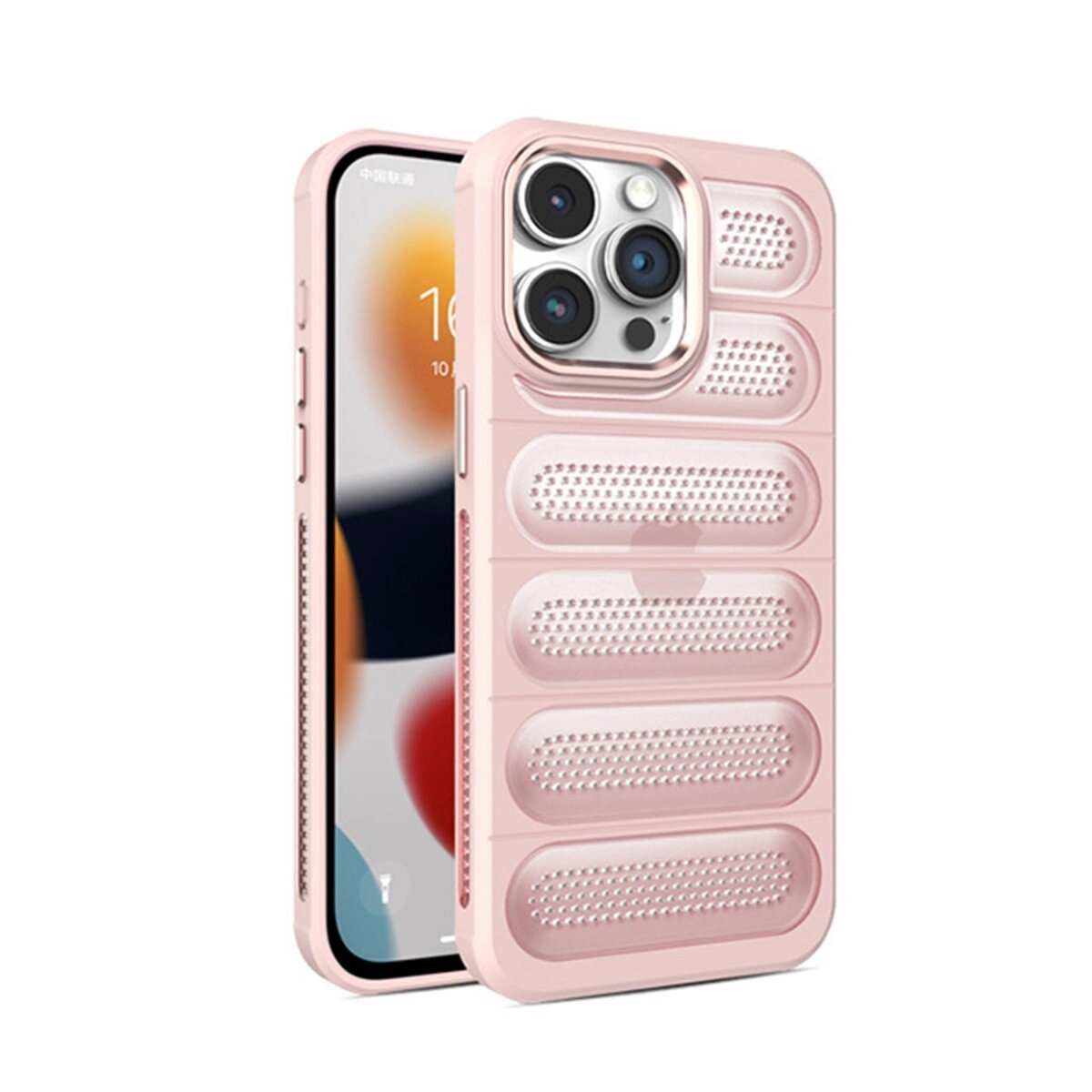 Apple İphone 14 Pro Max Kılıf Airmax Silikon Kapak - Pembe Apple İphone 14 Pro Max Kılıf Airmax Silikon Kapak - Pembe