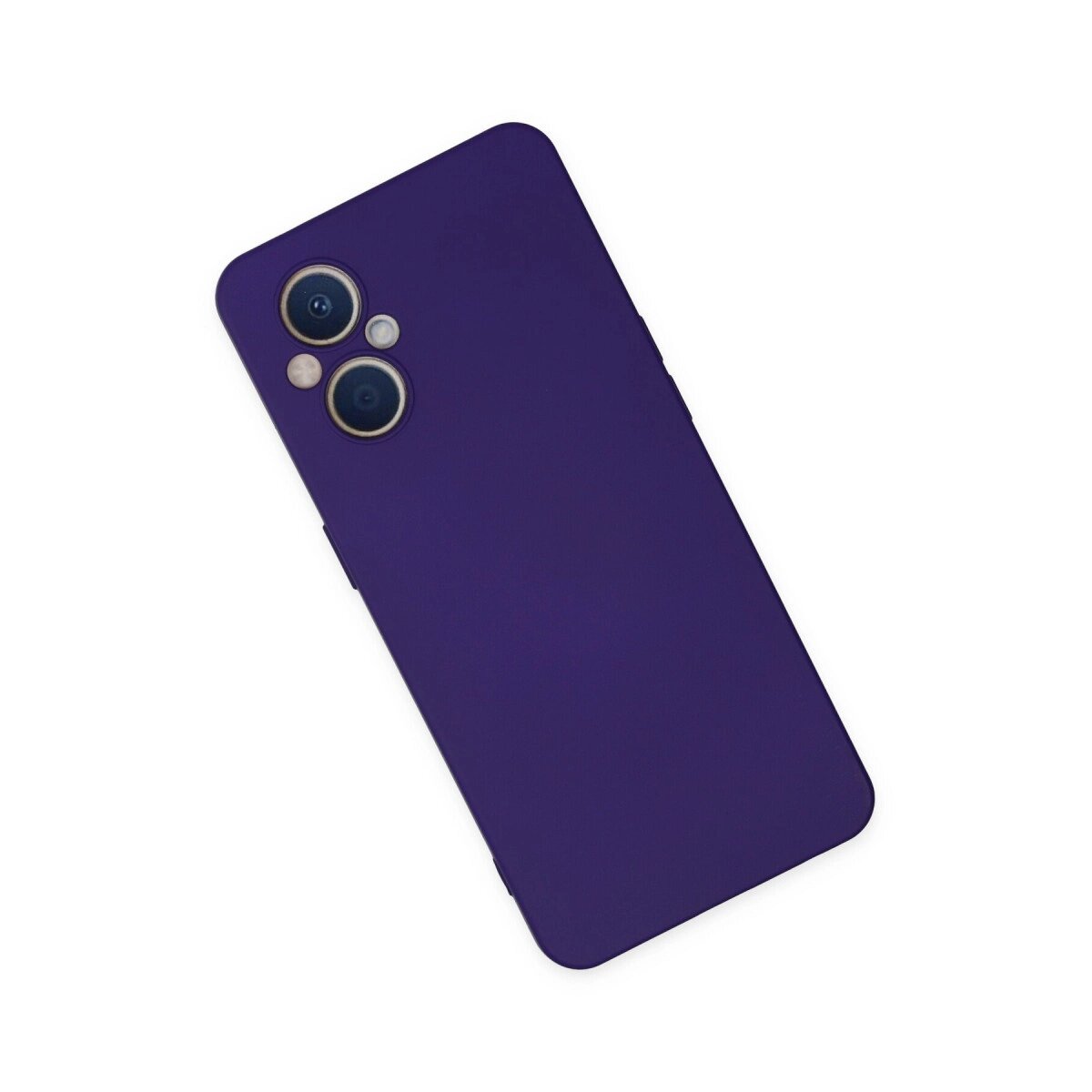 Oppo Reno 7 Lite Kılıf Nano İçi Kadife Silikon - Mor Oppo Reno 7 Lite Kılıf Nano İçi Kadife Silikon - Mor