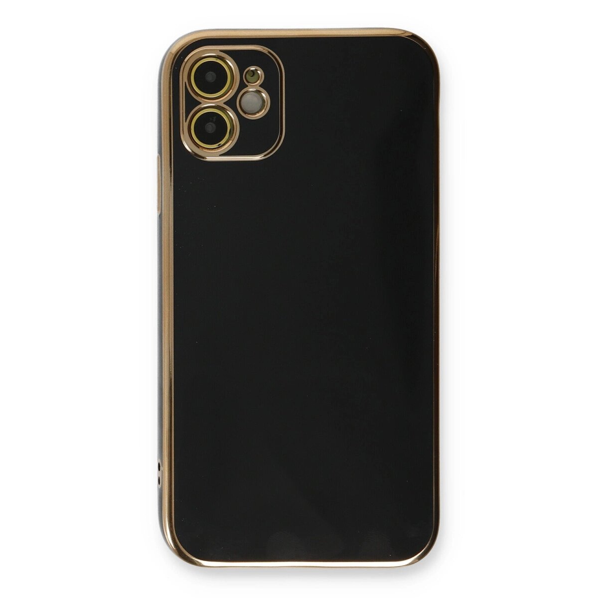 Apple İphone 11 Kılıf Volet Silikon - Siyah Apple İphone 11 Kılıf Volet Silikon - Siyah
