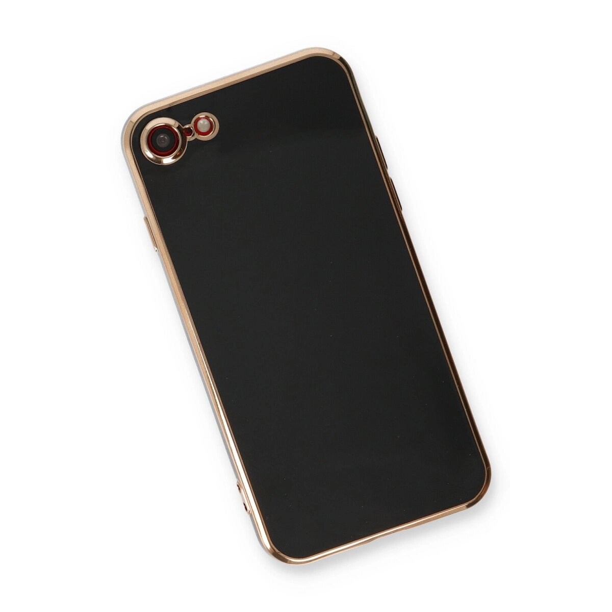 Apple İphone 7 Kılıf Volet Silikon - Siyah