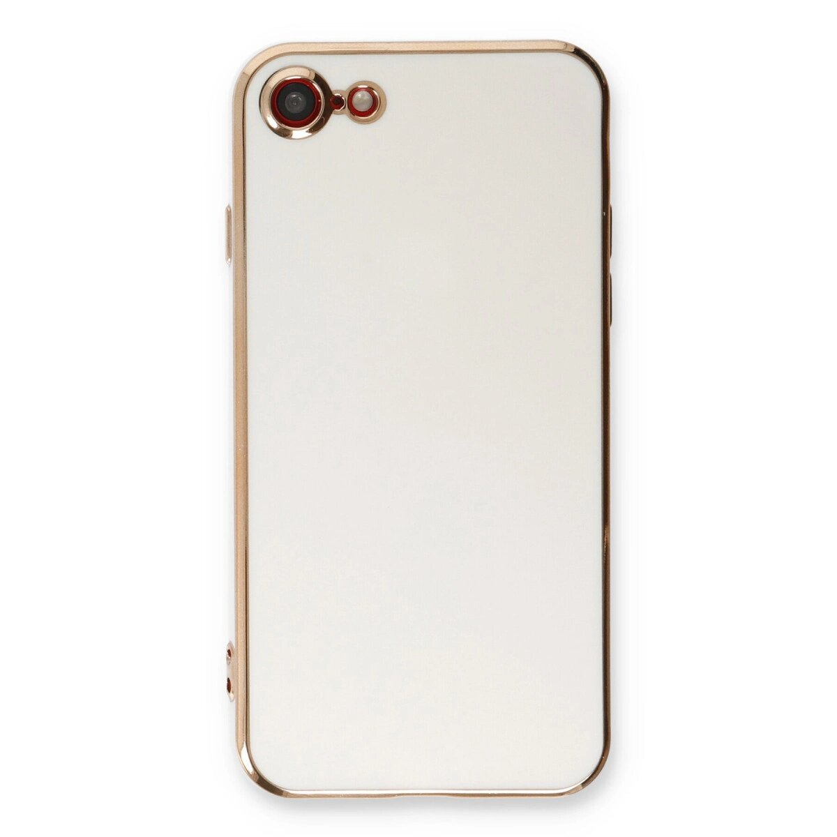 Apple İphone 7 Kılıf Volet Silikon - Beyaz Apple İphone 7 Kılıf Volet Silikon - Beyaz