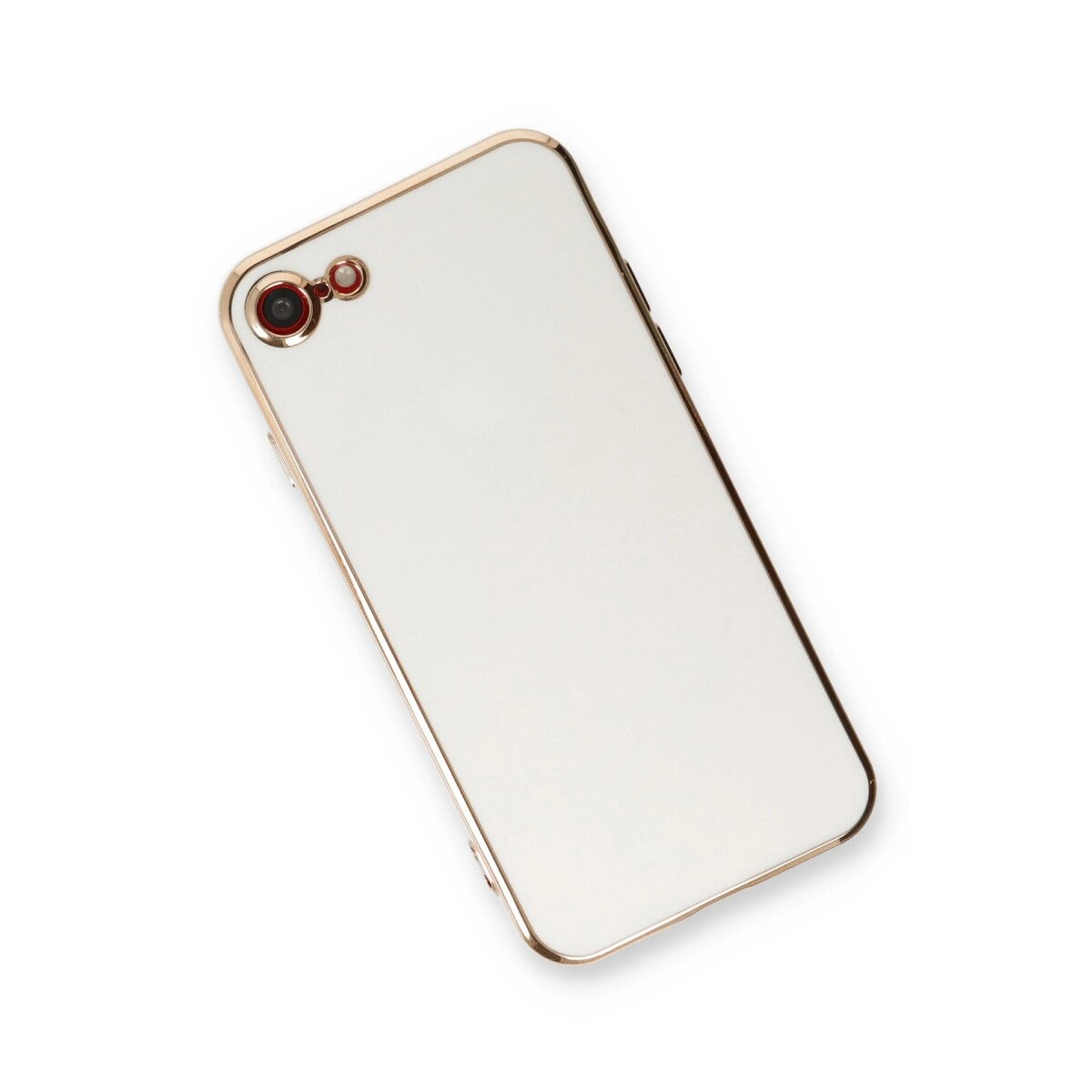 Apple İphone 7 Kılıf Volet Silikon - Beyaz Apple İphone 7 Kılıf Volet Silikon - Beyaz