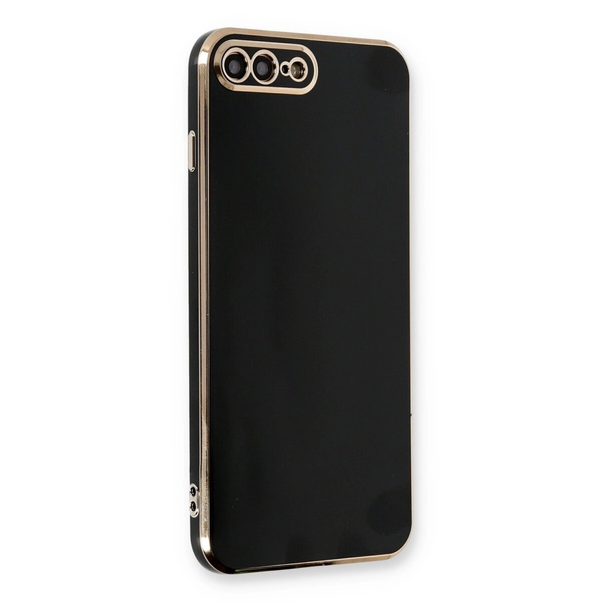 Apple İphone 7 Plus Kılıf Volet Silikon - Siyah