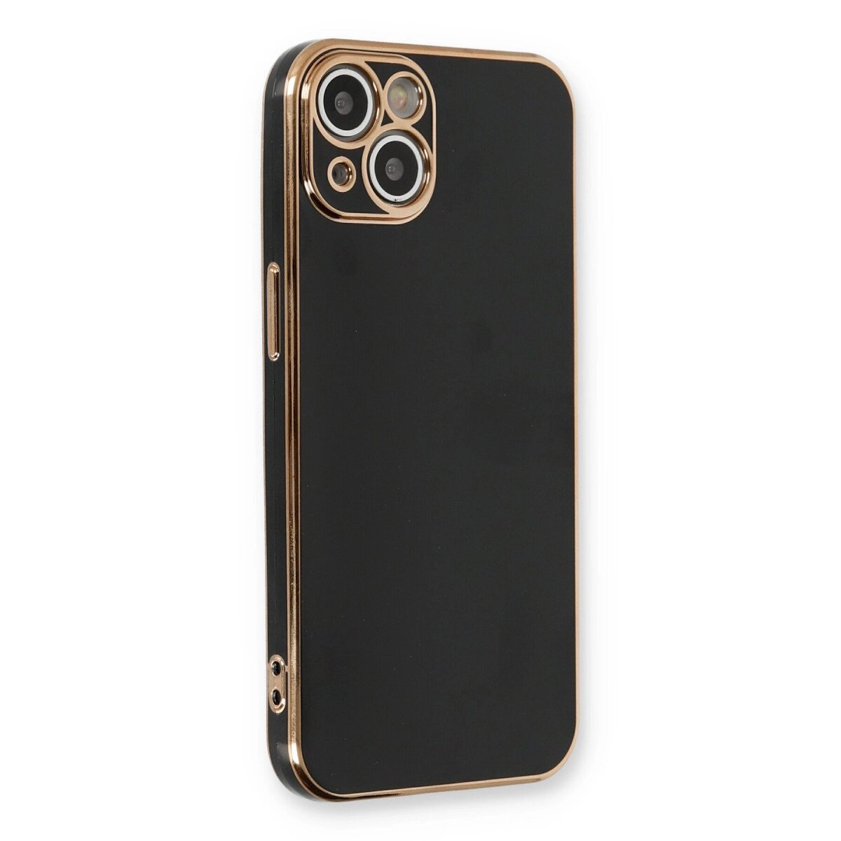Apple İphone 13 Kılıf Volet Silikon - Siyah Apple İphone 13 Kılıf Volet Silikon - Siyah