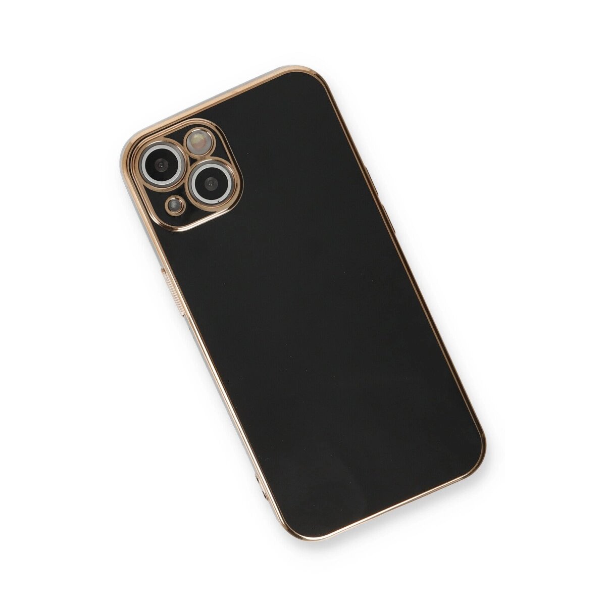 Apple İphone 13 Kılıf Volet Silikon - Siyah Apple İphone 13 Kılıf Volet Silikon - Siyah