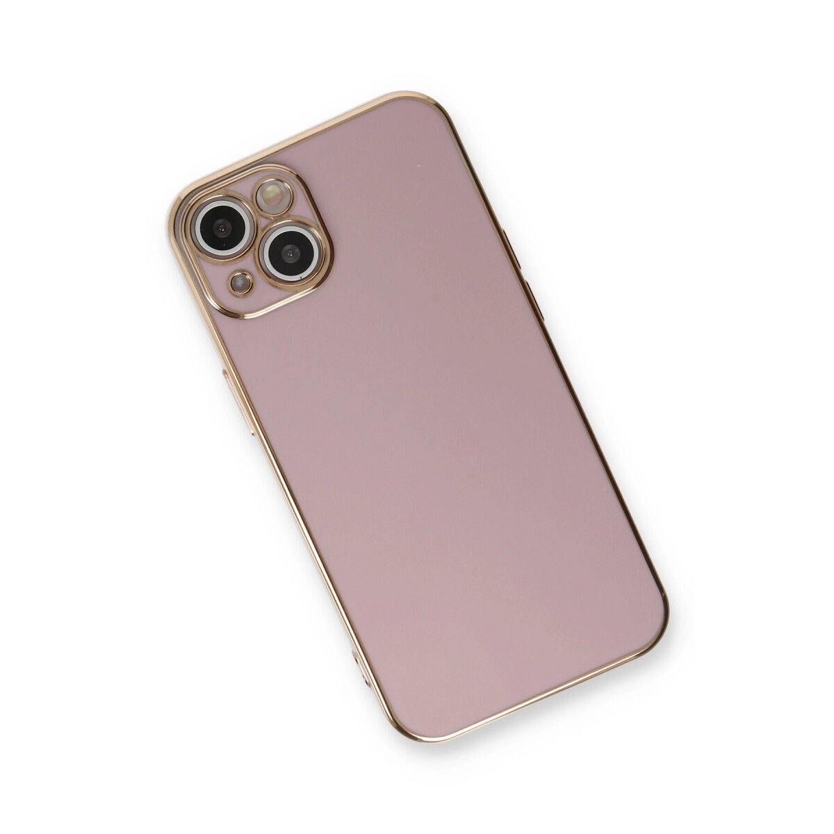 Apple İphone 13 Kılıf Volet Silikon - Mor
