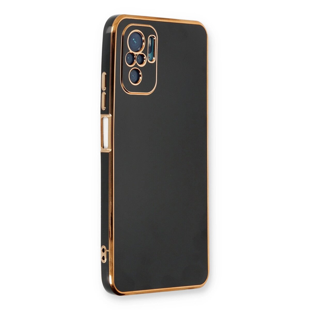 Xiaomi Redmi Note 10 Kılıf Volet Silikon - Siyah Xiaomi Redmi Note 10 Kılıf Volet Silikon - Siyah