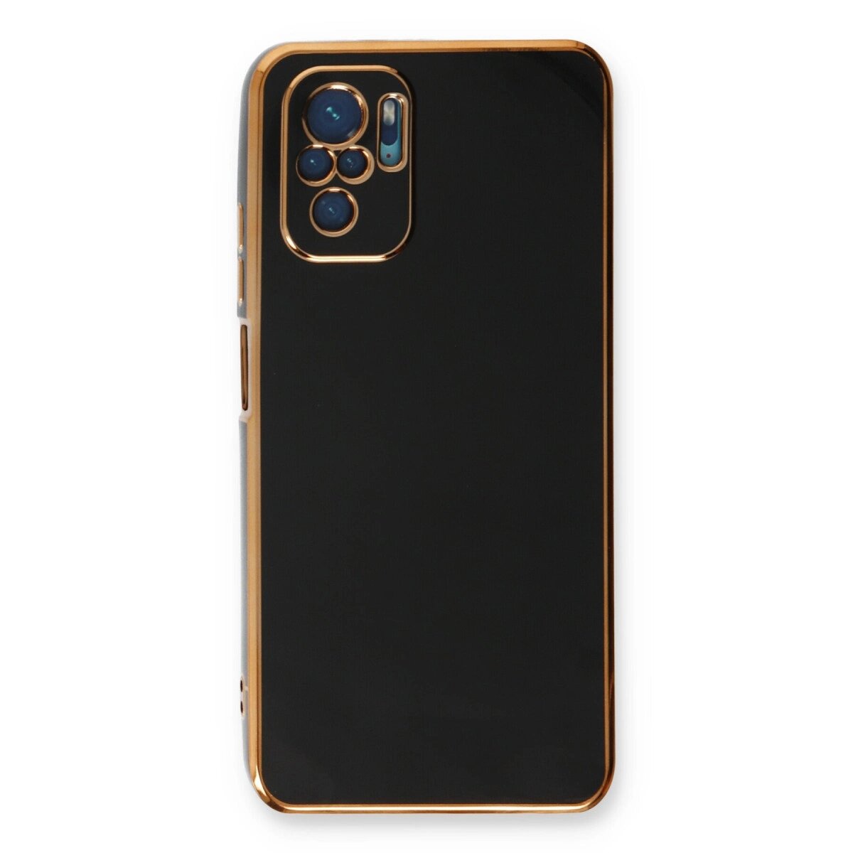 Xiaomi Redmi Note 10 Kılıf Volet Silikon - Siyah Xiaomi Redmi Note 10 Kılıf Volet Silikon - Siyah