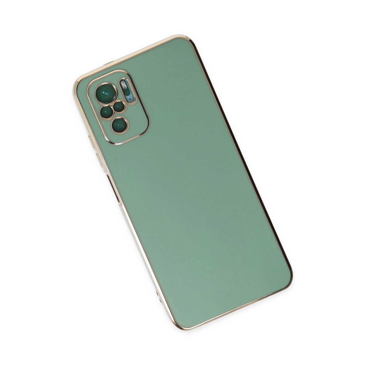 Xiaomi Redmi Note 10 Kılıf Volet Silikon - Açık Yeşil Xiaomi Redmi Note 10 Kılıf Volet Silikon - Açık Yeşil