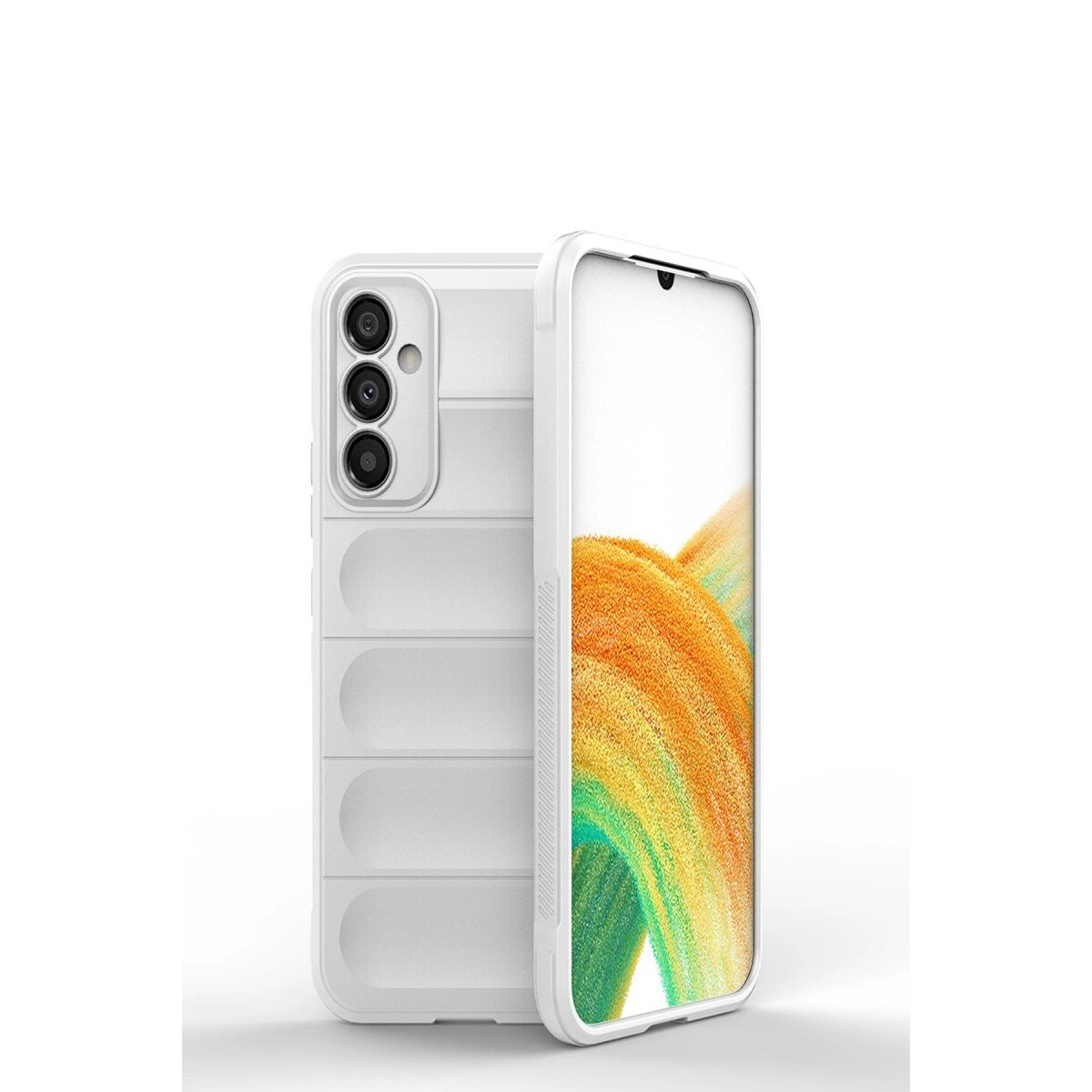 Samsung Galaxy A25 5g Kılıf Optimum Silikon - Krem Samsung Galaxy A25 5g Kılıf Optimum Silikon - Krem