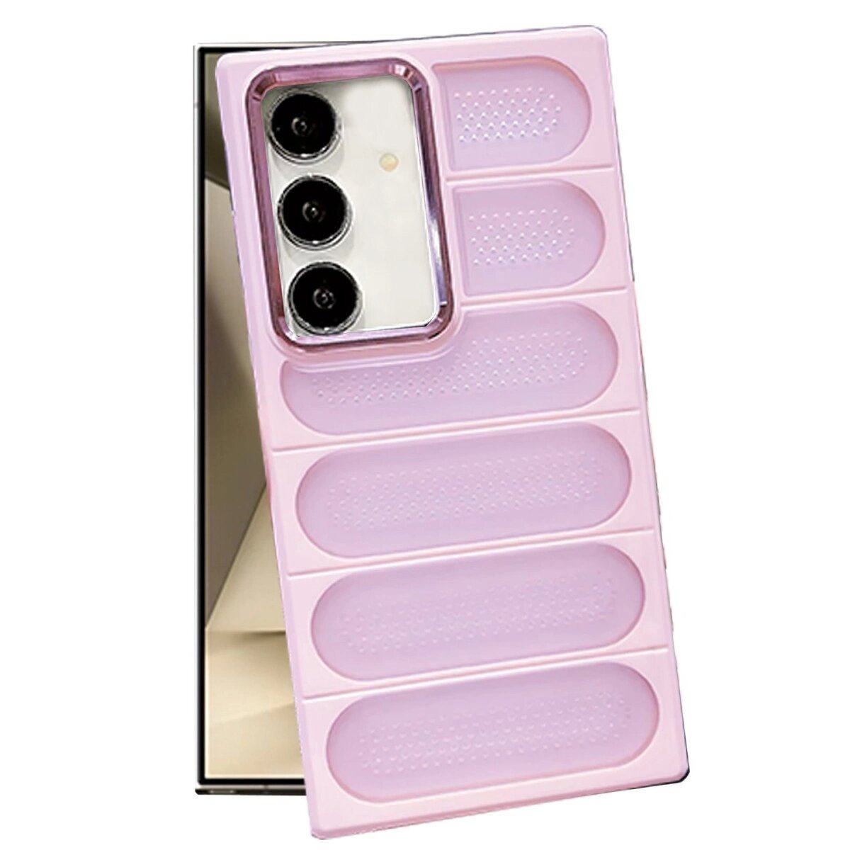 Samsung Galaxy S24 Plus Kılıf Airmax Silikon Kapak - Pembe Samsung Galaxy S24 Plus Kılıf Airmax Silikon Kapak - Pembe