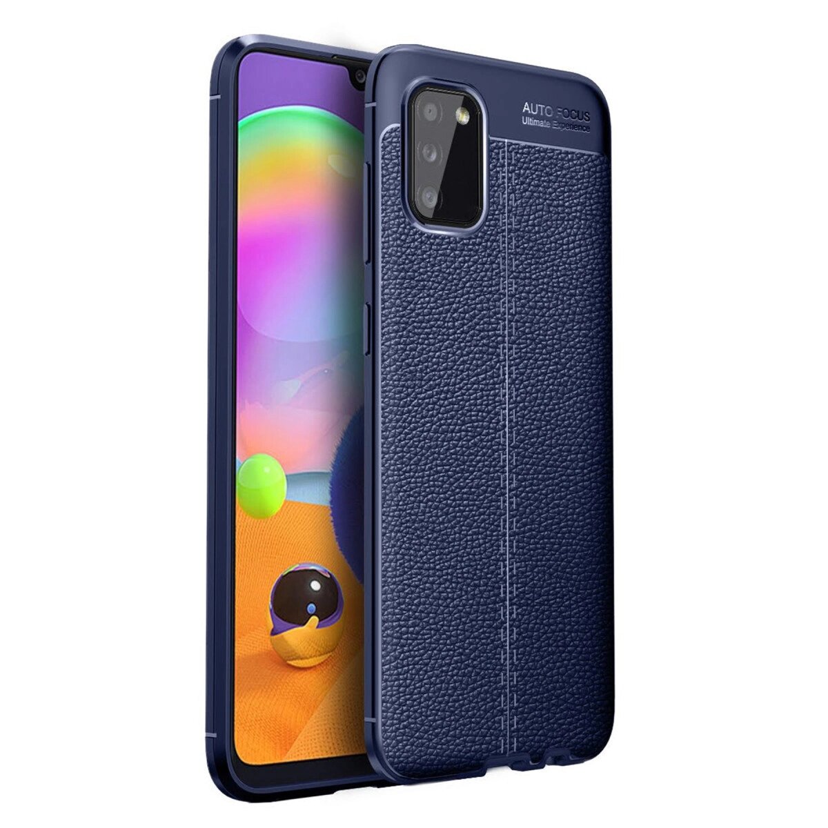 Galaxy A02s Kılıf Auto Fus Kapak - Lacivert