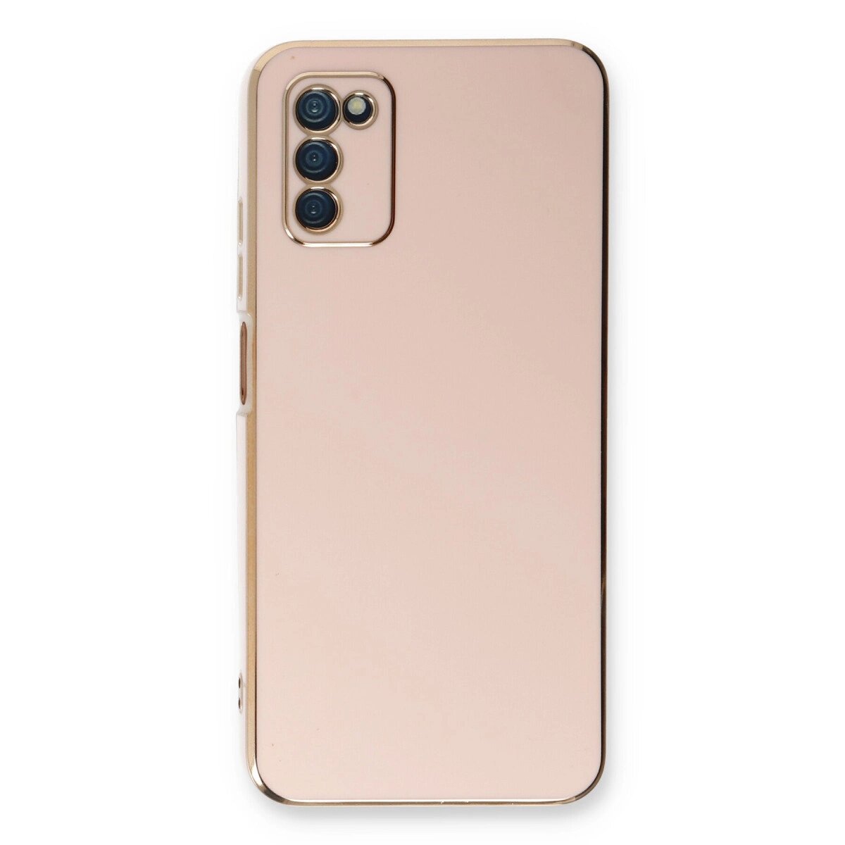 Samsung Galaxy A03s Kılıf Volet Silikon - Pembe Samsung Galaxy A03s Kılıf Volet Silikon - Pembe