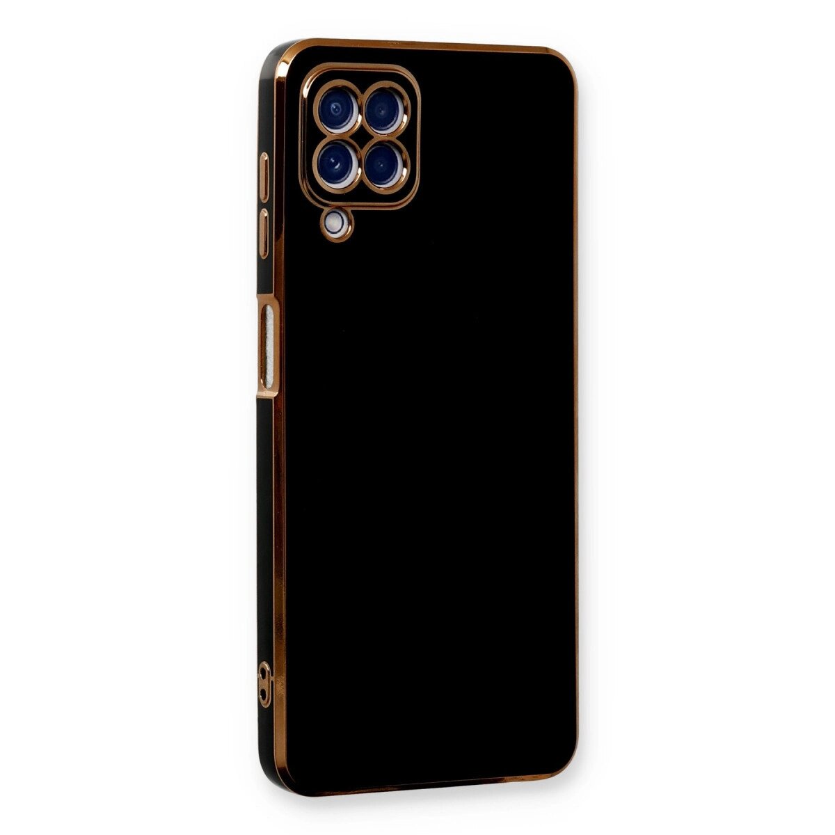 Samsung Galaxy A22 Kılıf Volet Silikon - Siyah Samsung Galaxy A22 Kılıf Volet Silikon - Siyah