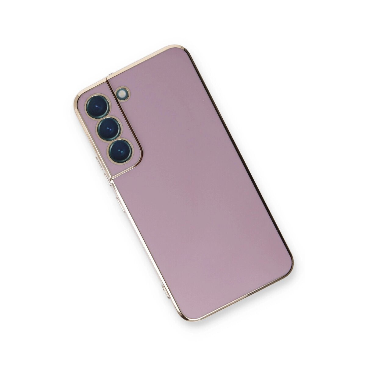 Samsung Galaxy S22 Plus Kılıf Volet Silikon - Mor Samsung Galaxy S22 Plus Kılıf Volet Silikon - Mor