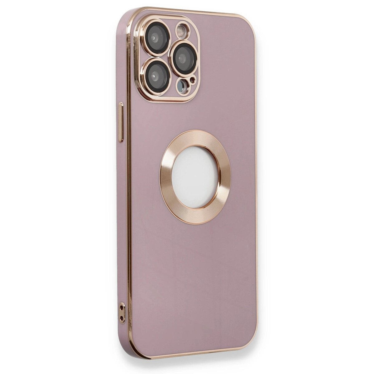 Apple İphone 13 Pro Max Kılıf Store Silikon - Mor