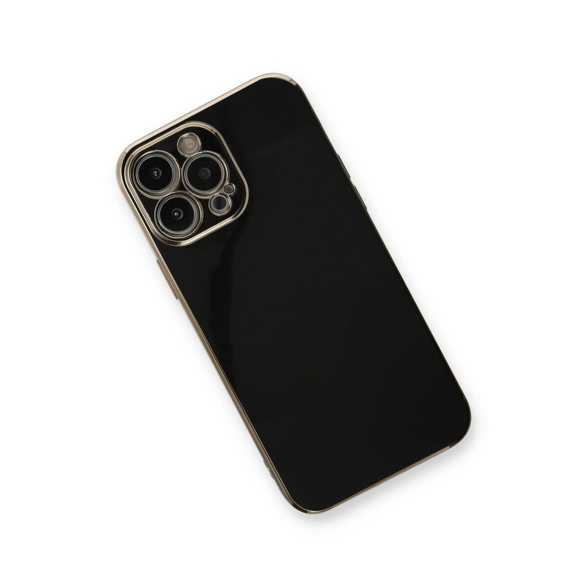 Apple İphone 13 Pro Max Kılıf Volet Silikon - Siyah Apple İphone 13 Pro Max Kılıf Volet Silikon - Siyah