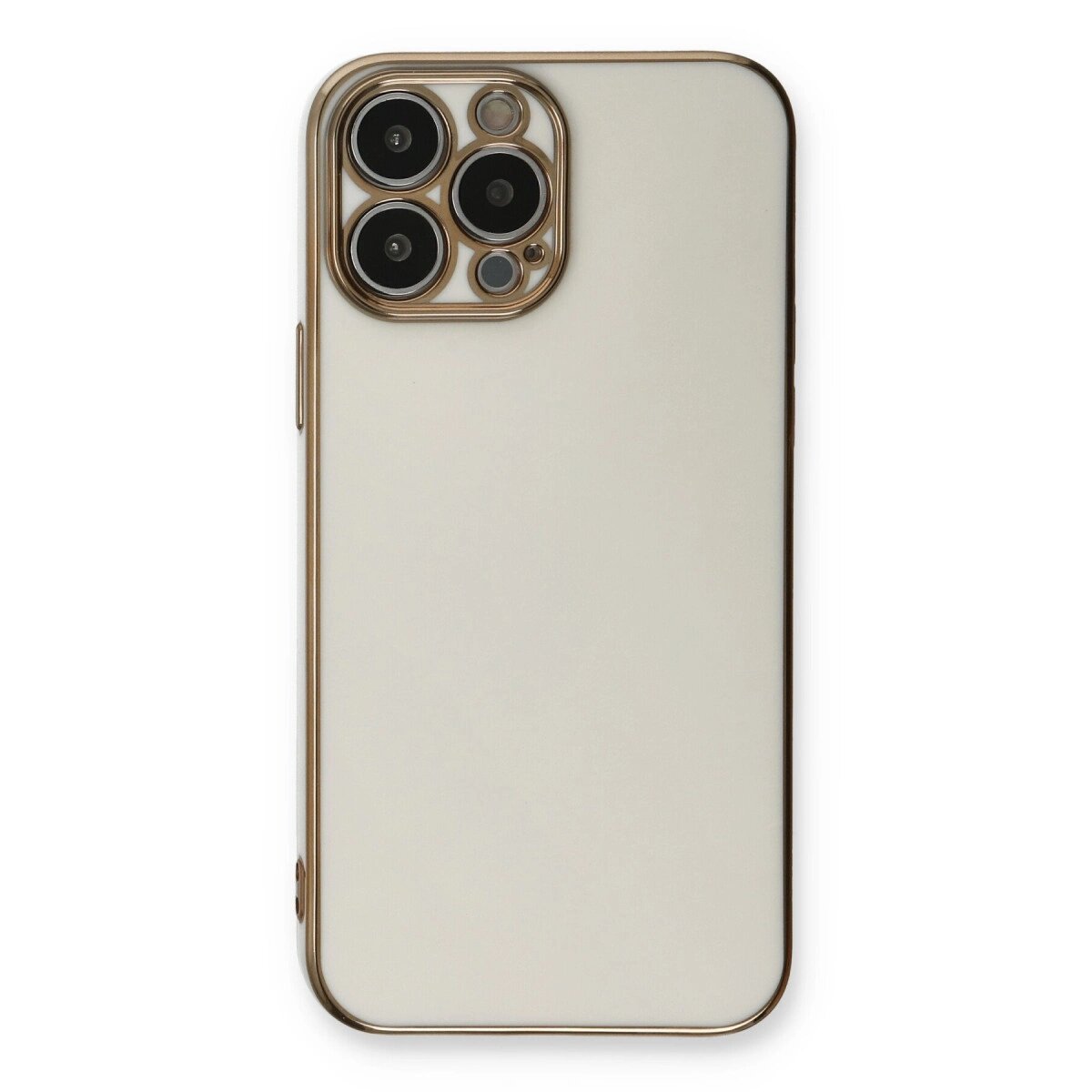 Apple İphone 13 Pro Max Kılıf Volet Silikon - Beyaz Apple İphone 13 Pro Max Kılıf Volet Silikon - Beyaz