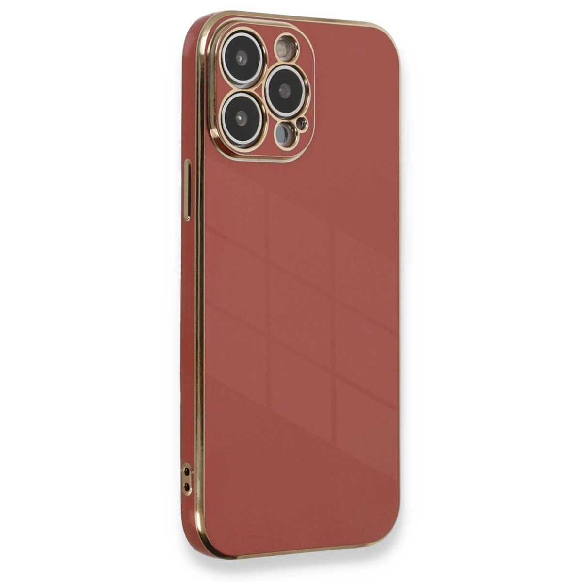 Apple İphone 13 Pro Max Kılıf Volet Silikon - Kırmızı Apple İphone 13 Pro Max Kılıf Volet Silikon - Kırmızı