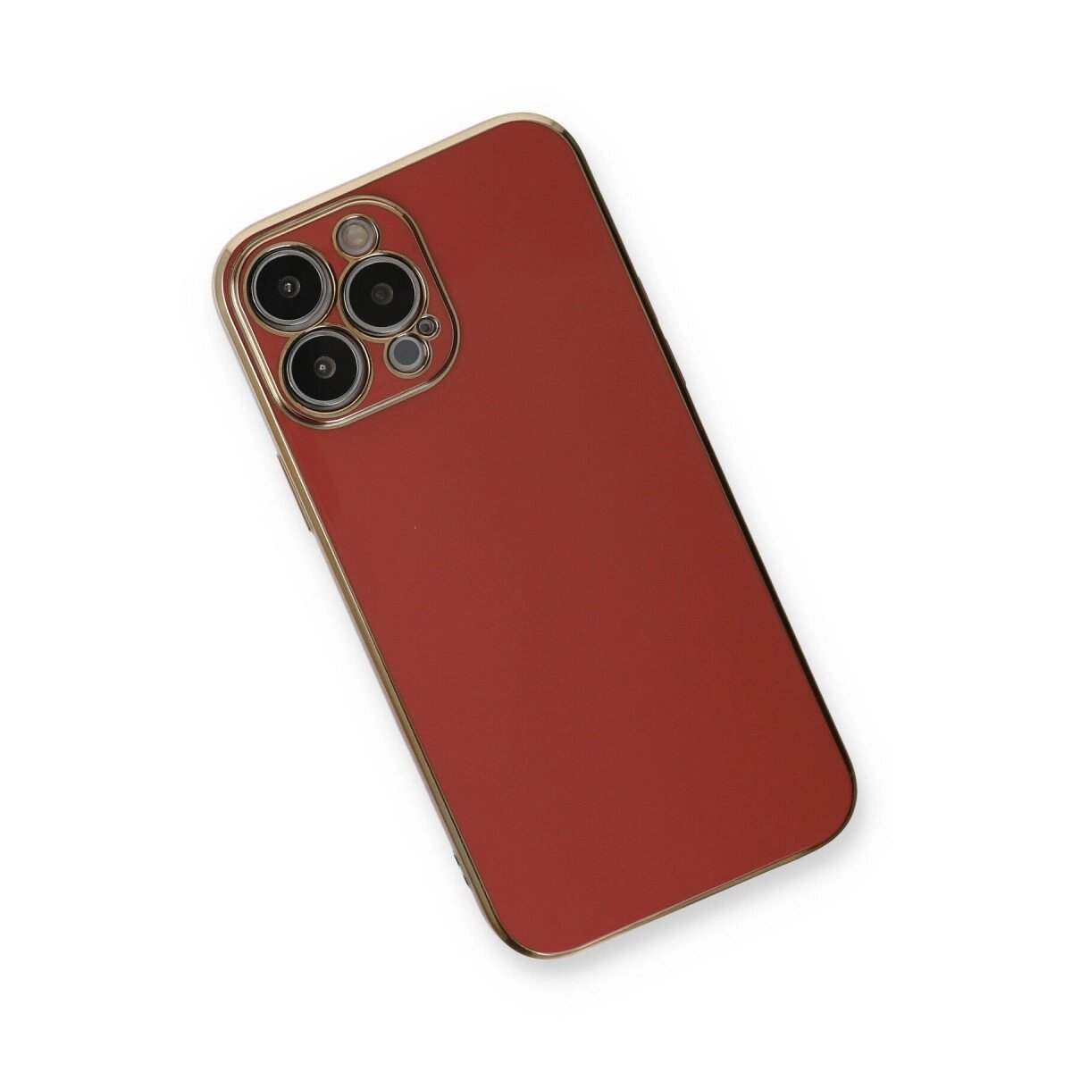 Apple İphone 13 Pro Max Kılıf Volet Silikon - Kırmızı Apple İphone 13 Pro Max Kılıf Volet Silikon - Kırmızı
