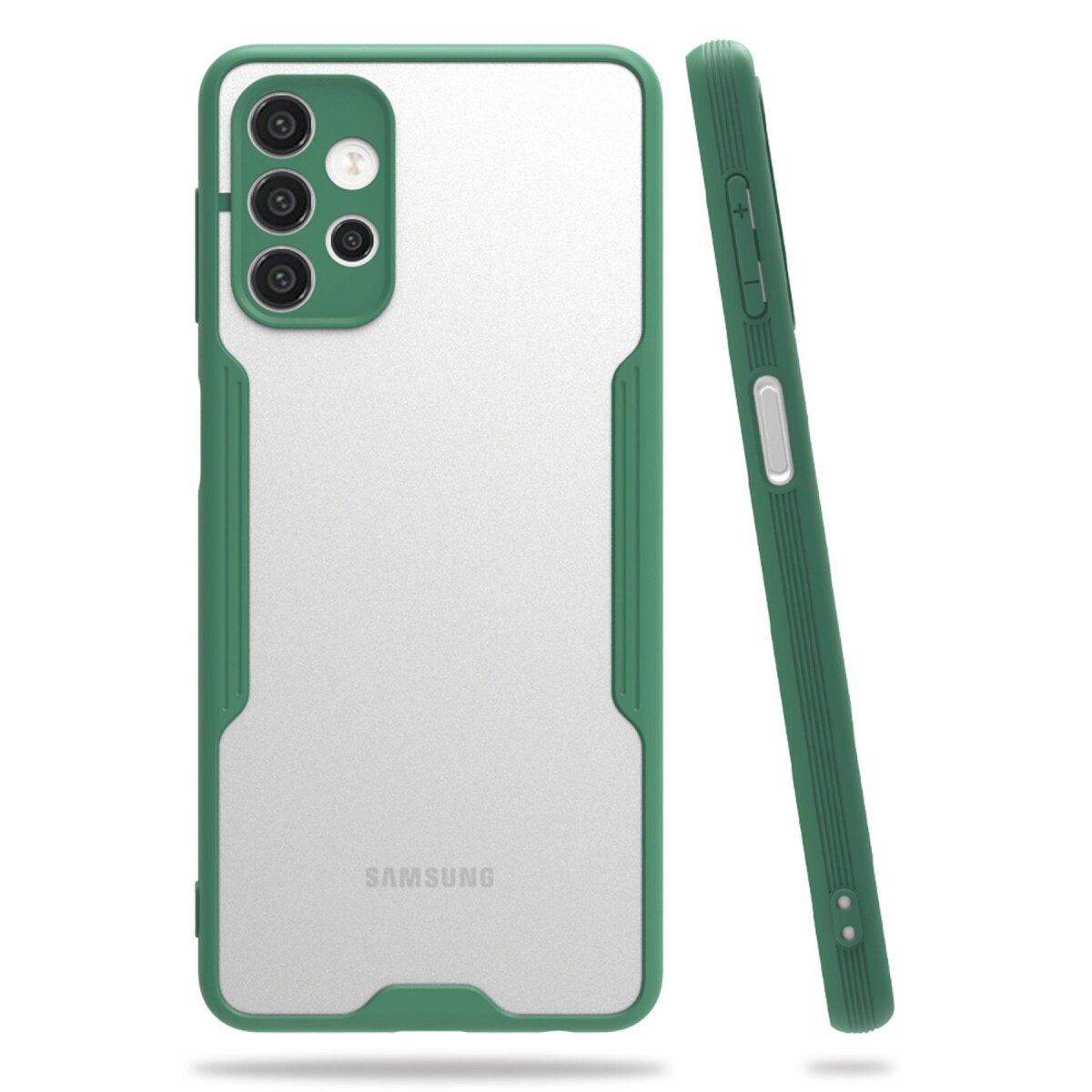 Samsung Galaxy A72 Kılıf Platin Silikon - Yeşil Samsung Galaxy A72 Kılıf Platin Silikon - Yeşil