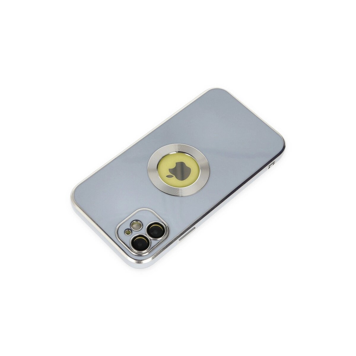 Apple İphone 12 Kılıf Store Silikon - Sierra Blue