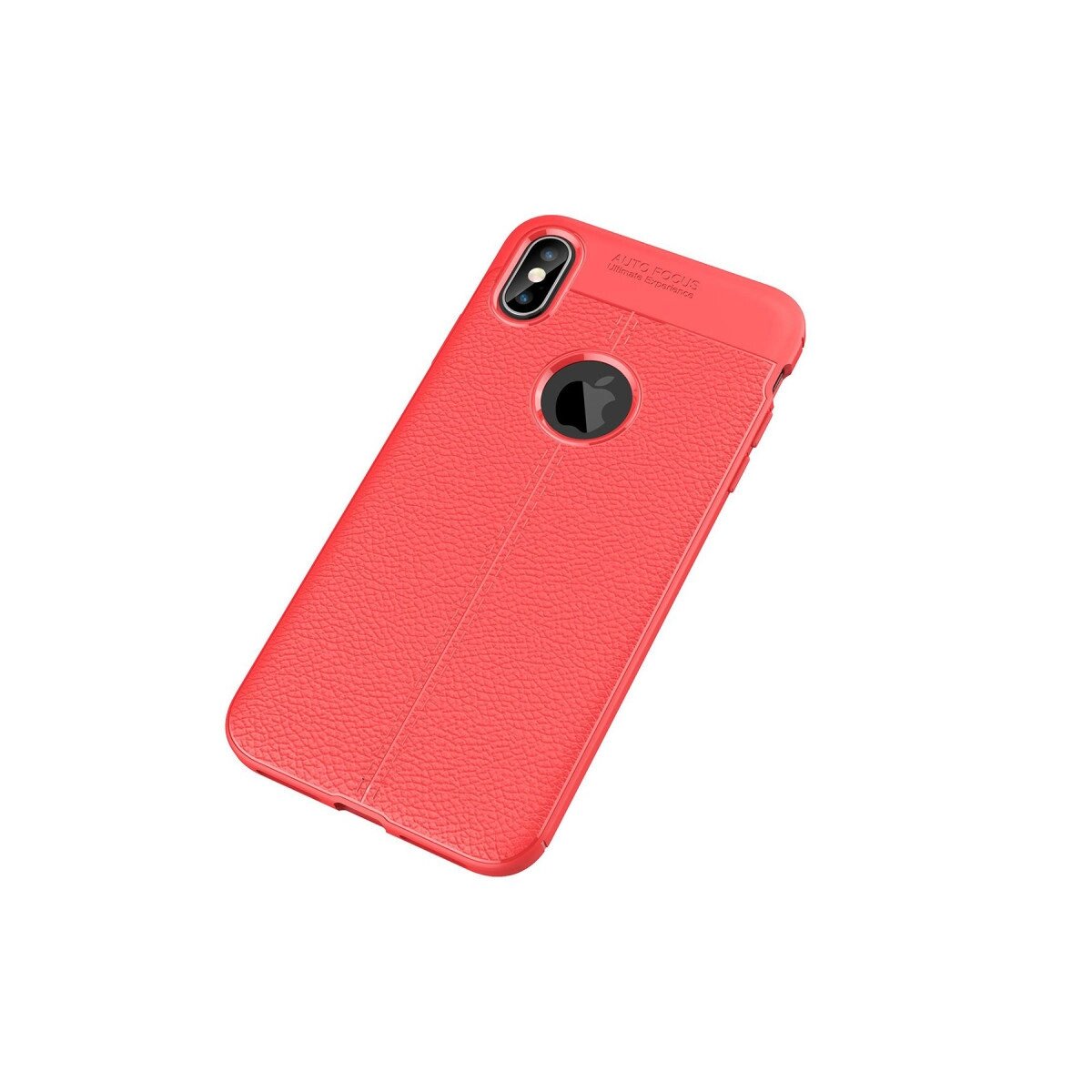 Apple İphone X Kılıf Auto Focus Kapak - Kırmızı Apple İphone X Kılıf Auto Focus Kapak - Kırmızı