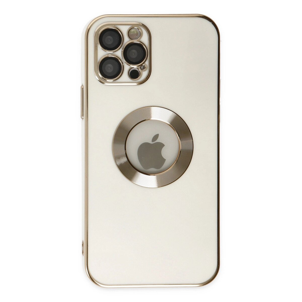 Apple İphone 12 Pro Kılıf Store Silikon - Beyaz