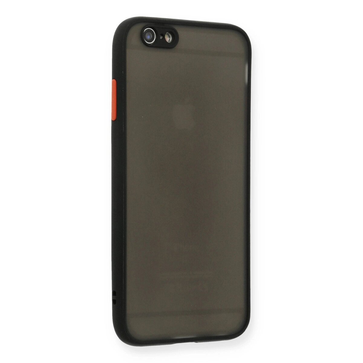 Apple İphone 6 Kılıf Montreal Silikon Kapak - Siyah