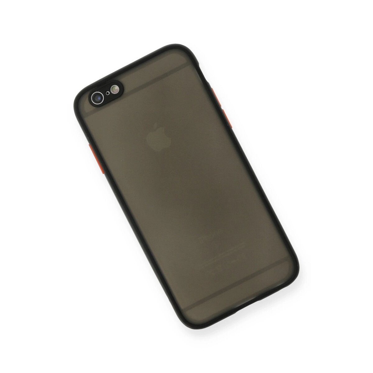 Apple İphone 6 Kılıf Montreal Silikon Kapak - Siyah