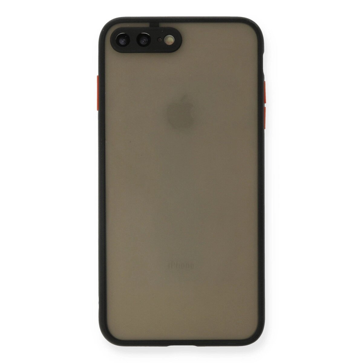 Apple İphone 7 Plus Kılıf Montreal Silikon Kapak - Siyah Apple İphone 7 Plus Kılıf Montreal Silikon Kapak - Siyah