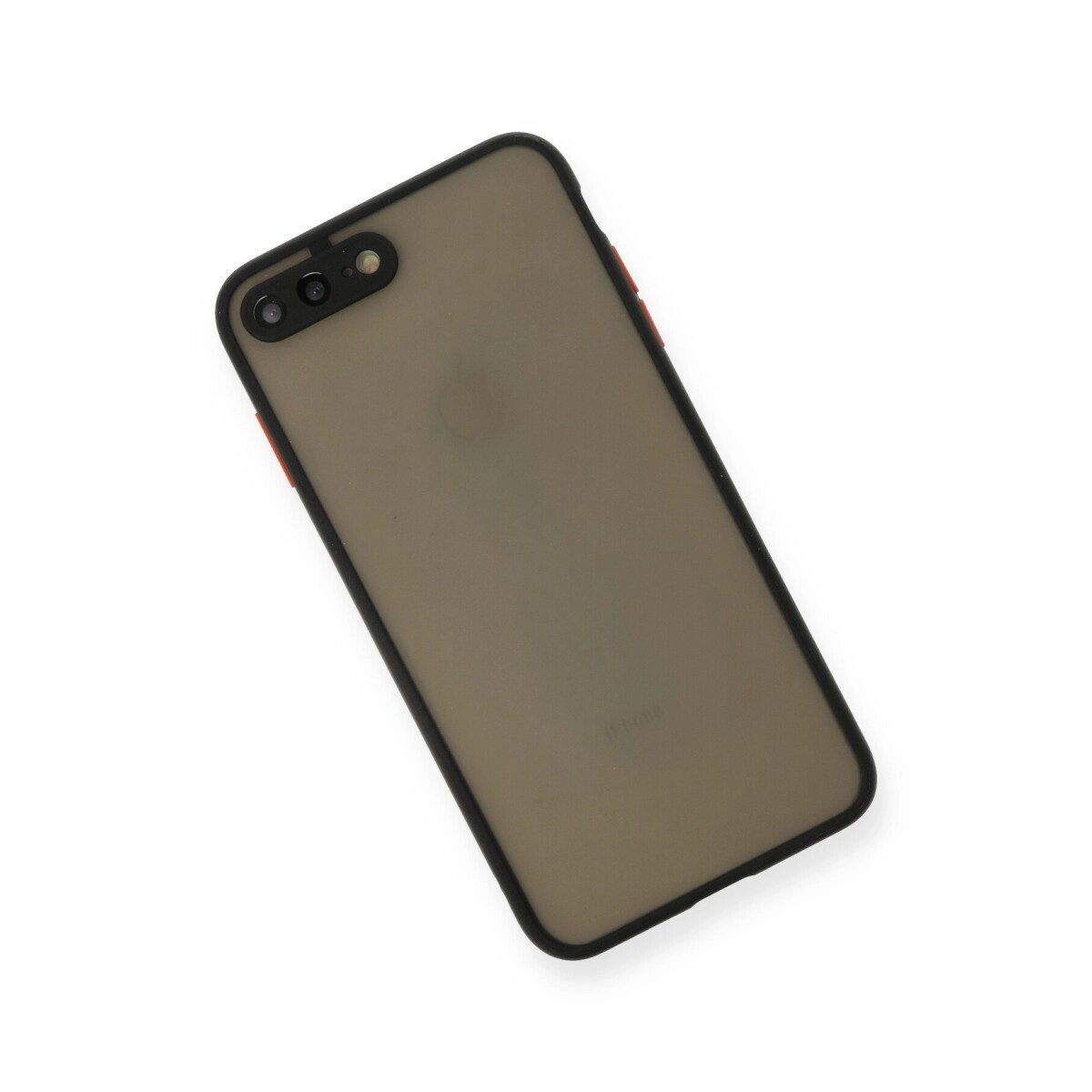 Apple İphone 7 Plus Kılıf Montreal Silikon Kapak - Siyah Apple İphone 7 Plus Kılıf Montreal Silikon Kapak - Siyah