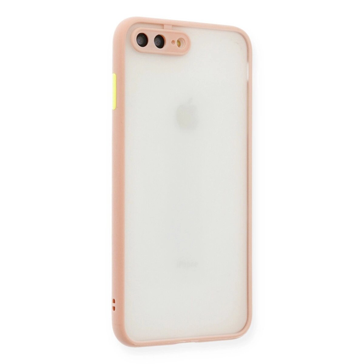 Apple İphone 7 Plus Kılıf Montreal Silikon Kapak - Pembe Apple İphone 7 Plus Kılıf Montreal Silikon Kapak - Pembe