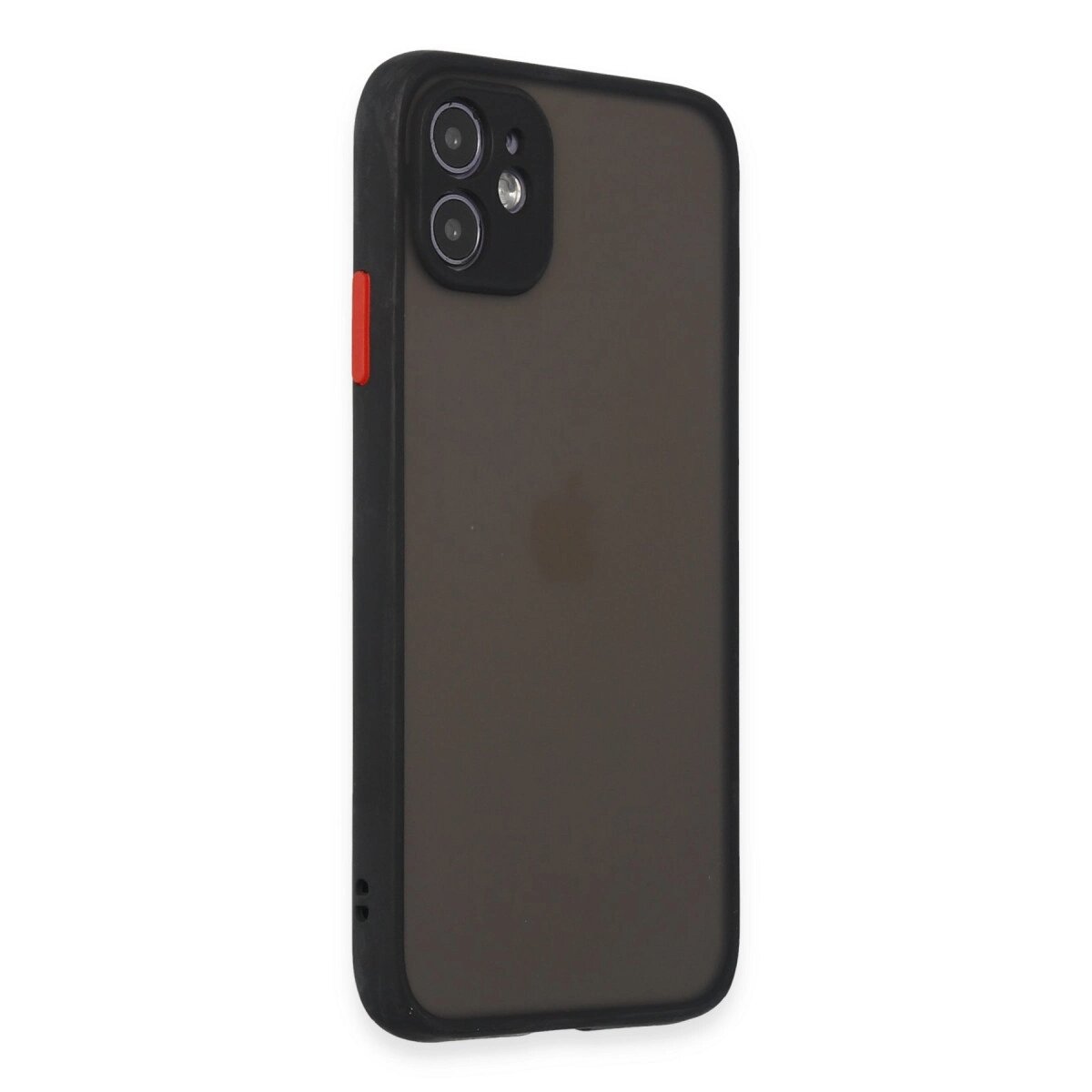 Apple İphone 11 Kılıf Montreal Silikon Kapak - Siyah Apple İphone 11 Kılıf Montreal Silikon Kapak - Siyah