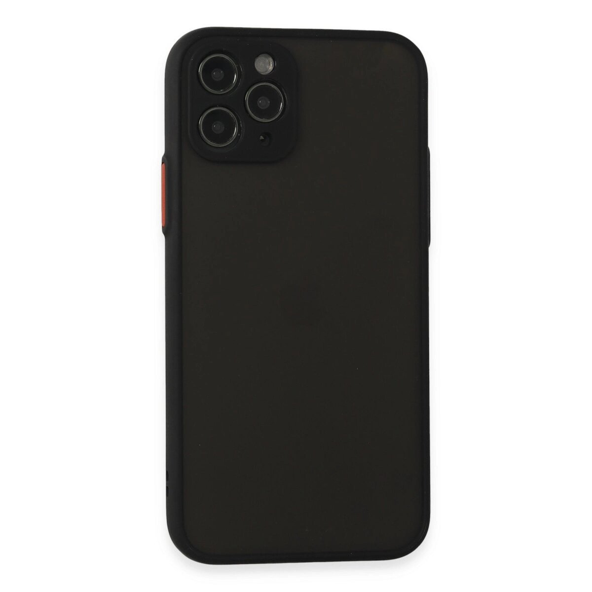 Apple İphone 11 Pro Kılıf Montreal Silikon Kapak - Siyah Apple İphone 11 Pro Kılıf Montreal Silikon Kapak - Siyah