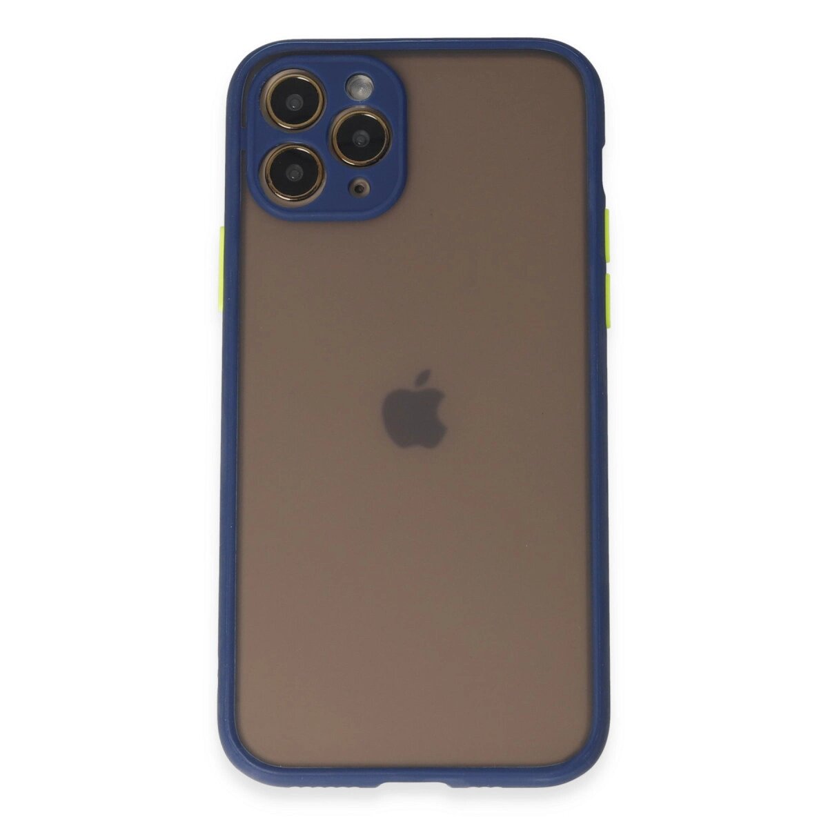 Apple İphone 11 Pro Kılıf Montreal Silikon Kapak - Lacivert Apple İphone 11 Pro Kılıf Montreal Silikon Kapak - Lacivert